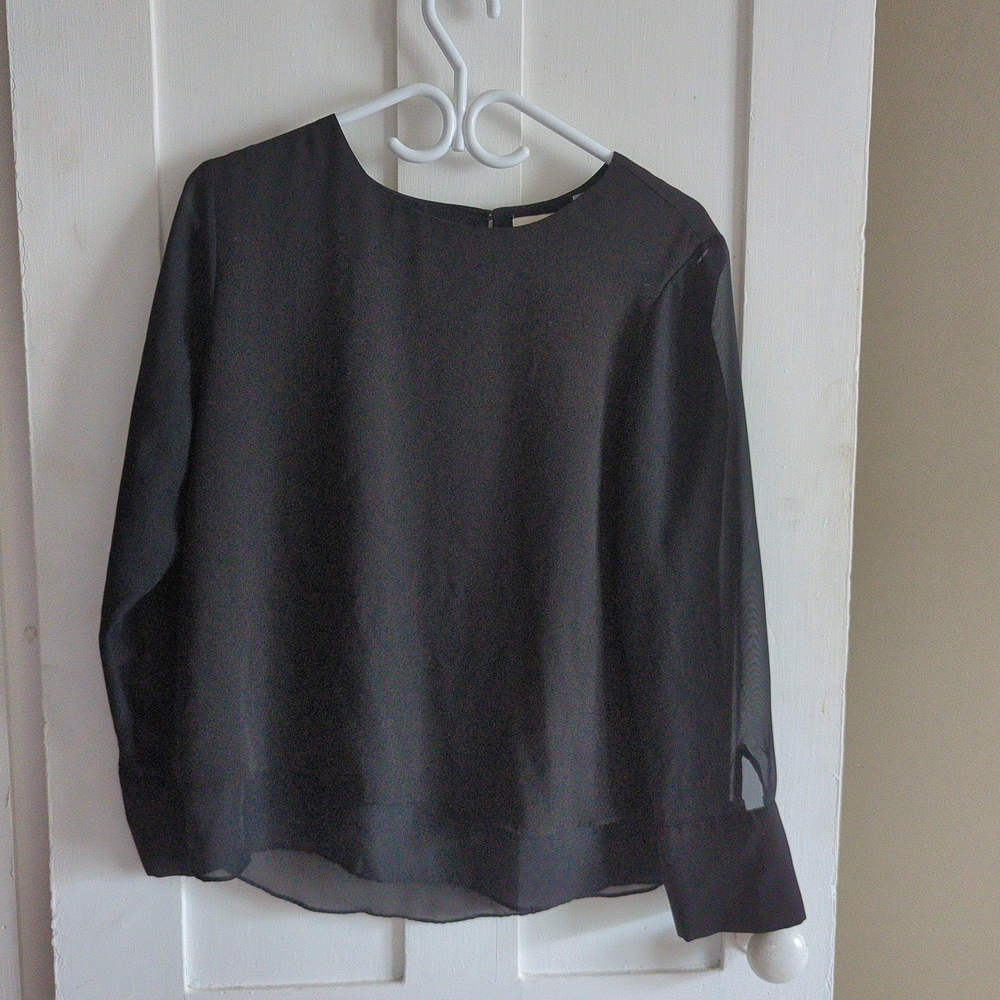 Elegant Black Women's Blouse
